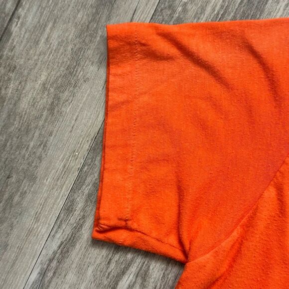 Vintage 80s Nike Swoosh Logo Single Stitched T-Shirt Size M - Picture 4 of 5